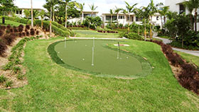 Commercial Mosquito Misting System Being Used on an Anguilla Golf Course | MistAway Systems