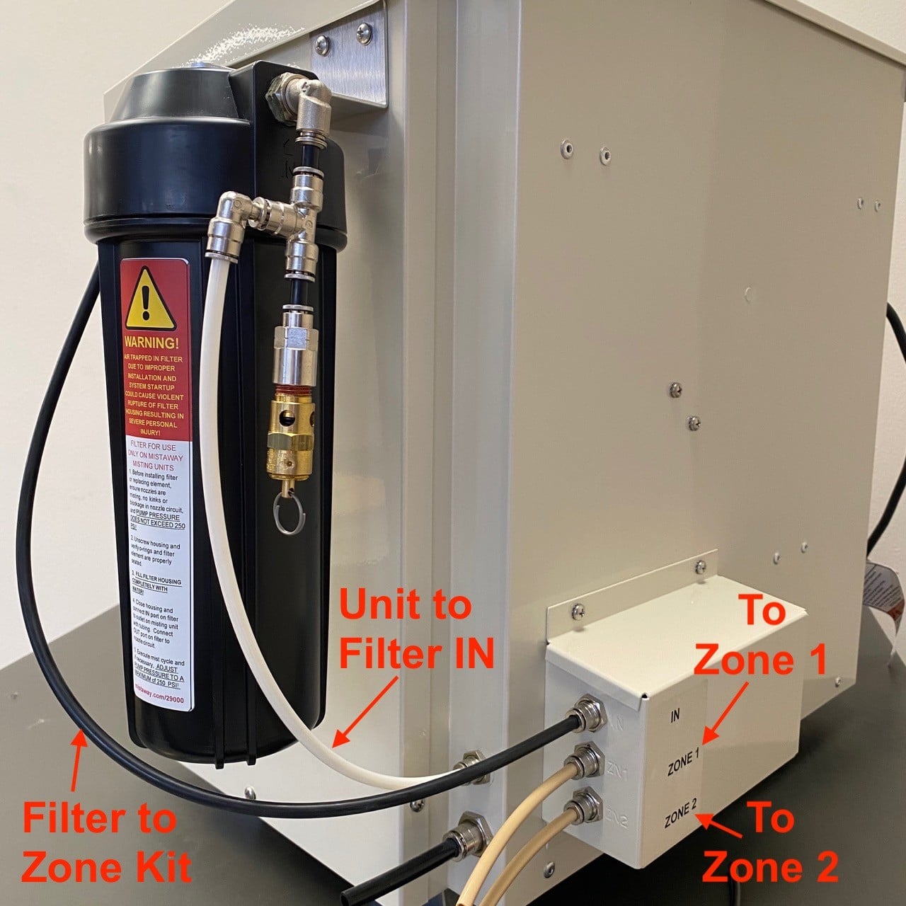 Gen 3 Option Zone Kit MistAway Systems